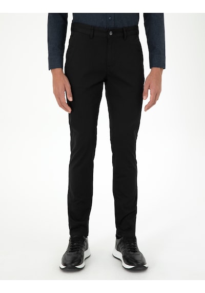 Pierre Cardin Erkek Siyah Pantolon Kanvas-chino 50292522-vr046 Siyah