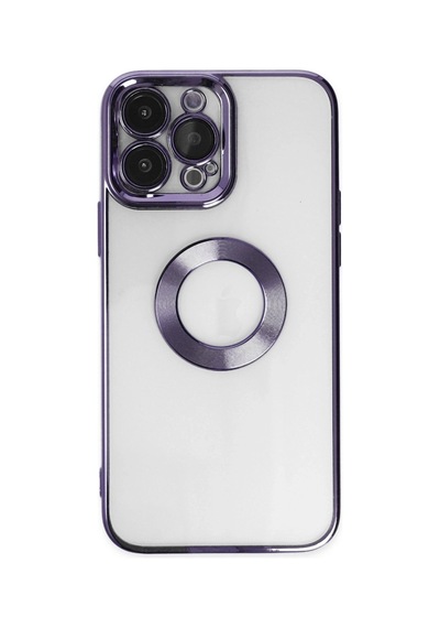 Apple İphone 14 Pro Kılıf Slot Silikon - Mor