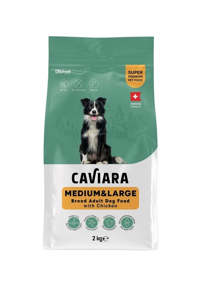 Köpek Maması, Tavuklu, Orta Ve Büyük Irk, Yetişkin, Kuru Mama, 2kg Kl-005