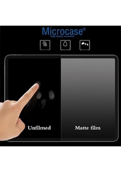 Microcase Samsung Galaxy Tab A11 8.7 İnch Tablet İle Uyumlu Privacy Gizlilik Filtreli Hayalet Nano Ekran Koruyucu - Ekm111