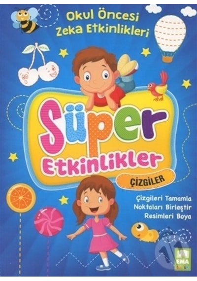 Ema Kitap Süper Etkinlikler Çizgiler
