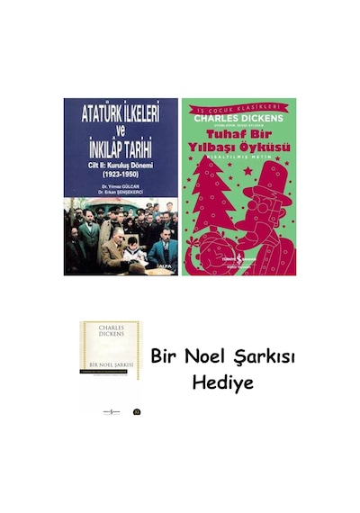 Atatürk İlkeleri Ve İnkılâp Tarihi Cilt 2 + Tuhaf Bir Yılbaşı Öyküsü + Bir Noel Şarkısı