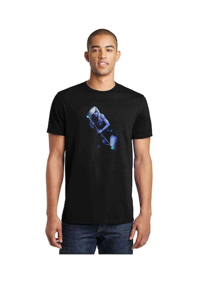 Dota 2 Drow Ranger 2 Anime Baskılı Siyah Erkek Tshirt
