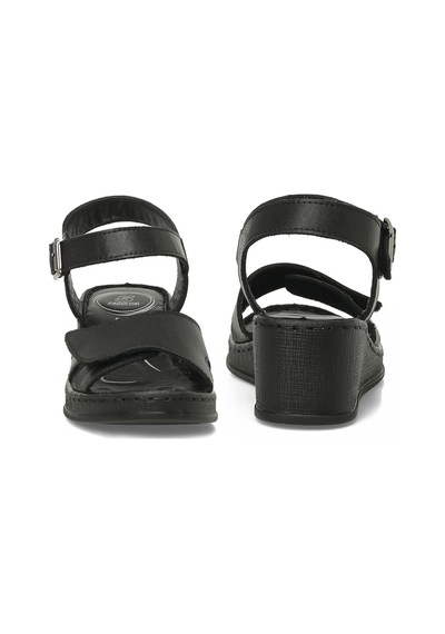 Polaris 105818.z6fx Siyah Kadın Comfort Sandalet 000000000102250591 Siyah