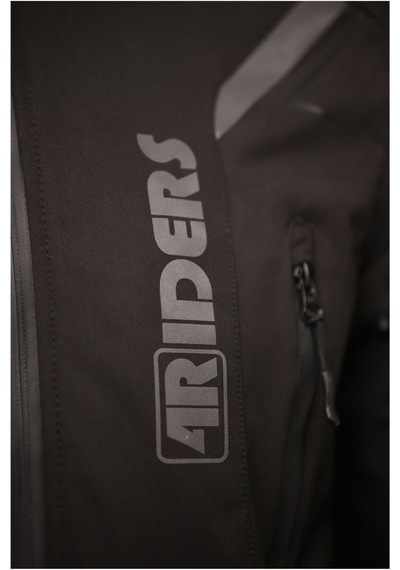 4riders Rex Pro Korumalı Softshell Motosiklet Montu Siyah