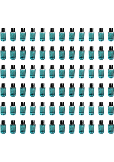 Tek Kullanımlık Mini Otel Seyehat Kamp Duş Jeli Mavi Şişe 100 x 30 ML