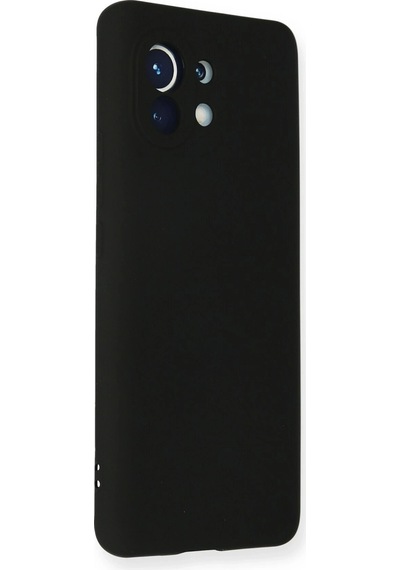Uryport Xiaomi Mi 11 Kılıf Nano İçi Kadife Silikon - Siyah