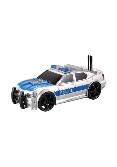1 / 20 Ölçek Işıklı Sesli Sür Bırak Nitro Oyuncak Polis Arabası G