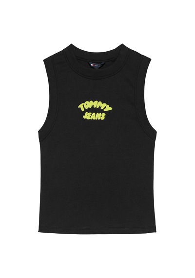 Tommy Jeans Kadın Tişört Dw0dw22280 Siyah