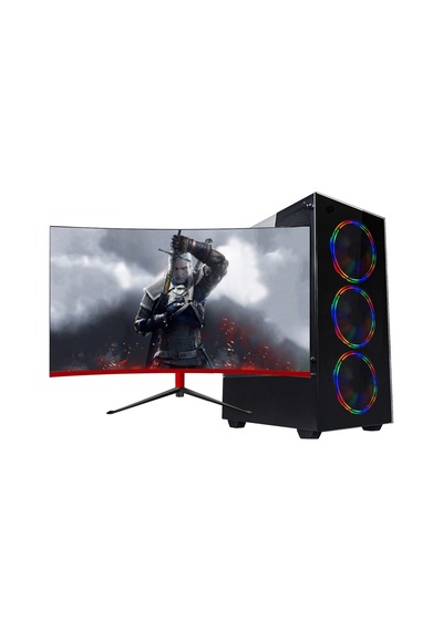 Ramtech Full Force FF42 i5-4570 16 GB 240 GB SSD RX550 23.6" Masaüstü Oyuncu Bilgisayarı