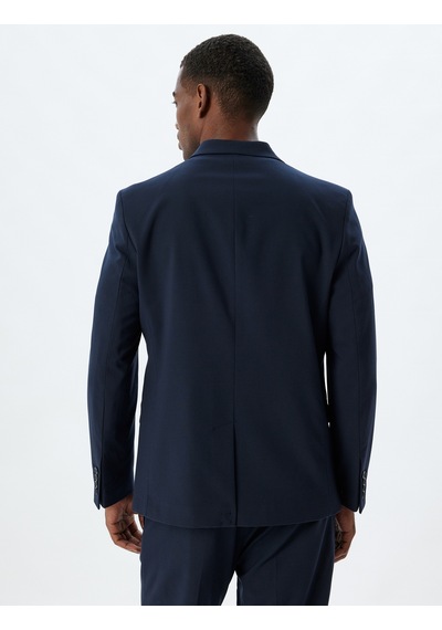 Koton Blazer Ceket Kapaklı Cep Detaylı Lacivert 5wam50008hw Lacivert Koton Blazer Ceket Kapaklı Cep Detaylı Lacivert 5wam50008hw Lacivert
