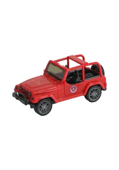 Mey İthalat 8007a Sürtmeli Arazi Jeep -toys Kırmızı
