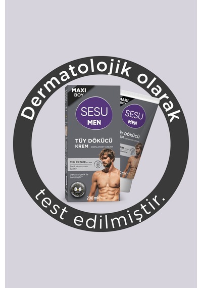 Sesu Tüy Dökücü Krem Erkek 200 Ml