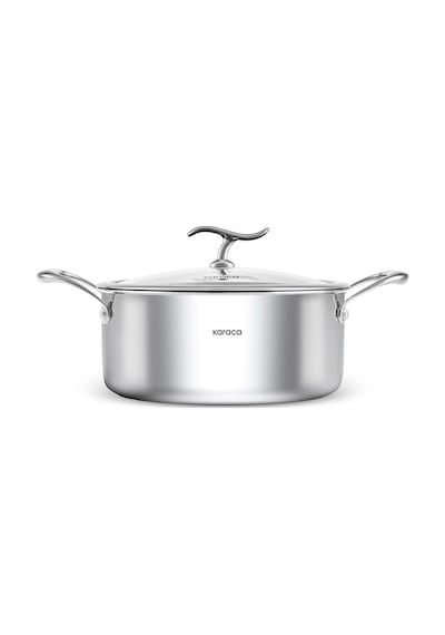 Karaca Plasma Steel 316+ 3Ply Yanmaz Yapışmaz Çelik Tencere 20 cm