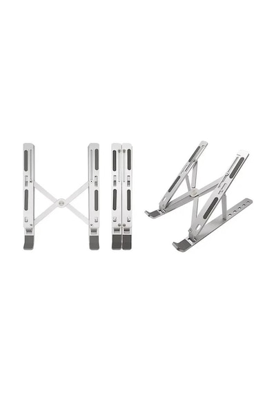 PrimeX ADS-AL05 Alüminyum Ayarlı Laptop Apple Uyumlu MacBook Notebook Yükseltici Tutucu Stand