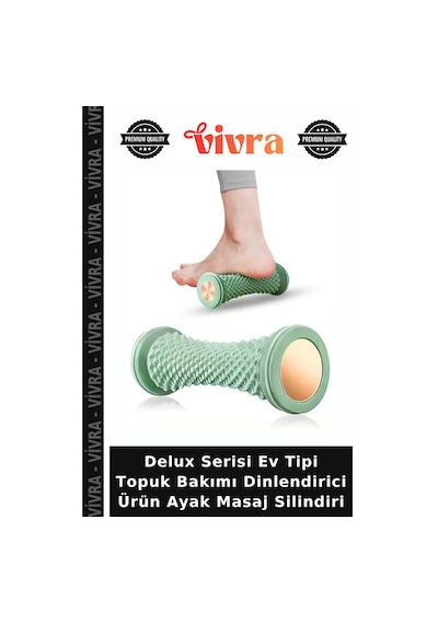 Delux Serisi Ev Tipi Topuk Bakımı Dinlendirici Ürün Ayak Masaj Silindiri
