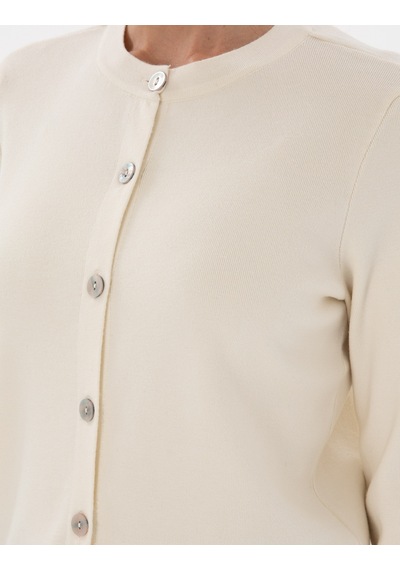 Pierre Cardin Kadın Ekru Hırka Triko 50299413-vr019 Ekru
