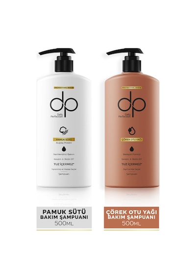 Dp Daily Perfection Şampuan Çörek Otu Yağı & Pamuk Sütü 500 ML
