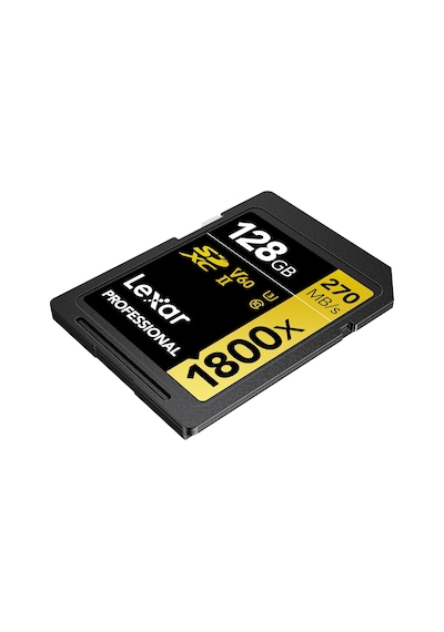 Lexar Prof 128gb 1800x Sdxc Uhs-ıi 270mb/s Read 180mb/s Write C10