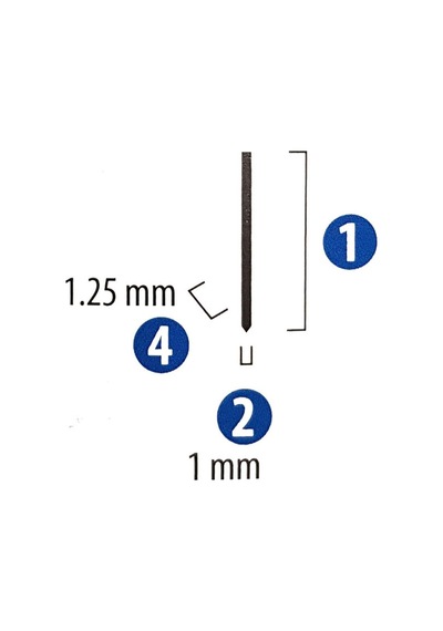 Red Hıt P20 Havalı Çivi Çakma Tabancası Başsız Çivisi 20 Mm 1 Paket