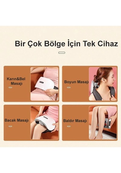 Dailytech Isıtmalı Titreşimli Karın & Bel Masaj Kemeri Regl Döneminde Kullanım Çok Renkli