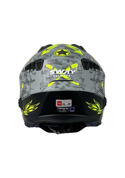Sway X2 Tokyo Trooper Modüler Full Face Çene Sökülebilen Motosiklet Kaskı Xl Beden Gri Sarı Gri - Sarı Sway X2 Tokyo Trooper Modüler Full Face Çene Sökülebilen Motosiklet Kaskı Xl Beden Gri Sarı Gri - Sarı