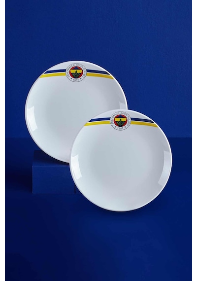 Neva FB-ZC148TDS02 N3430 Fenerbahçe Lisanslı Arma Logo Pasta Tabağı 2'li