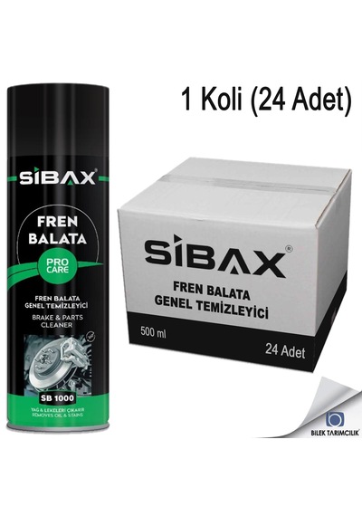 Sibax Fren Balata Temizleme Spreyi 1 Koli 24 Adet