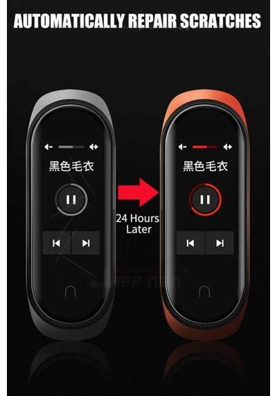 Xiaomi Mi Band 5 6 Full Ekran Nano Saat Koruyucu Narr Tpu-Renksiz