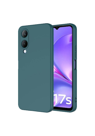 Vivo Y17s Kılıf Yumuşak Silikon Kamera Korumalı Lansman Pazarplus Kırmızı