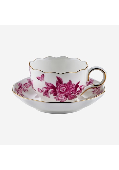 Pembe Porselen Kahve Fincan Seti 100 Ml