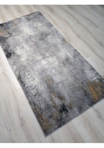 Joker Halı Mention 4504 Gri Hardal Halı Yolluk 100X200 Cm Joker Halı Mention 4504 Gri Hardal Halı Yolluk 100X200 Cm