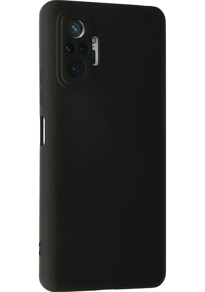 Uryport Xiaomi Redmi Note 10 Pro Kılıf Nano İçi Kadife Silikon - Siyah