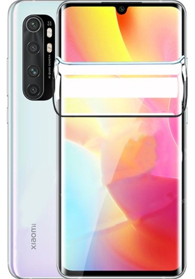Xiaomi Mi Note 10 Lite Nano Pet Full Ekran Koruyucu Siyah