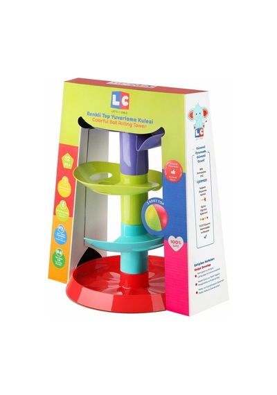 Lc-30956 Let's Be - Renkli Top Yuvarlama Kulesi Çok Renkli