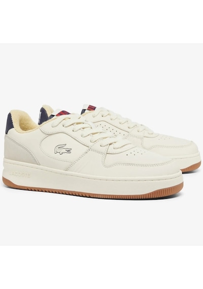 Lacoste L001 224 9 Sma Leather Mens Sneaker Hakiki Deri Erkek Günlük Spor Ayakkabı Krem
