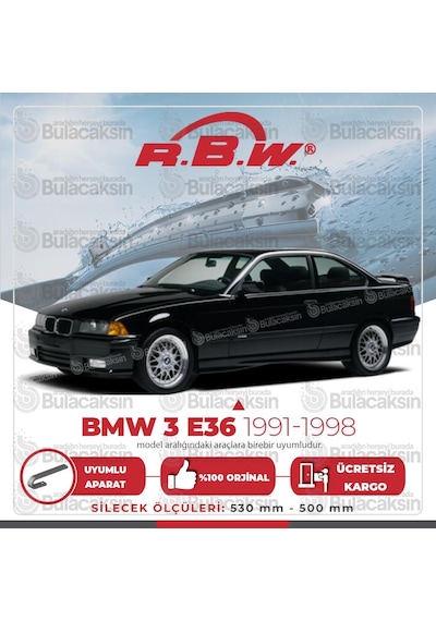 Bmw 3 E36 Muz Silecek Takımı (1991-1998) RBW
