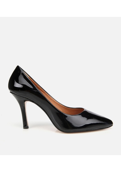 Hotiç Kadın Rugan Deri Siyah Stiletto 01ayh312550a100 Siyah
