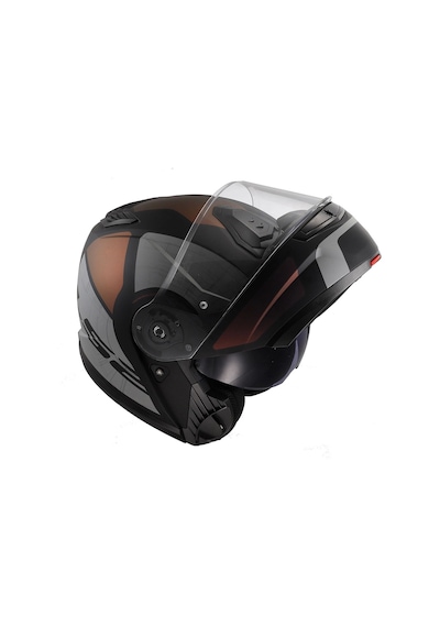 Ls2 Strobe 2 Orıon Kask Mat Siyah - Mor - Mavi
