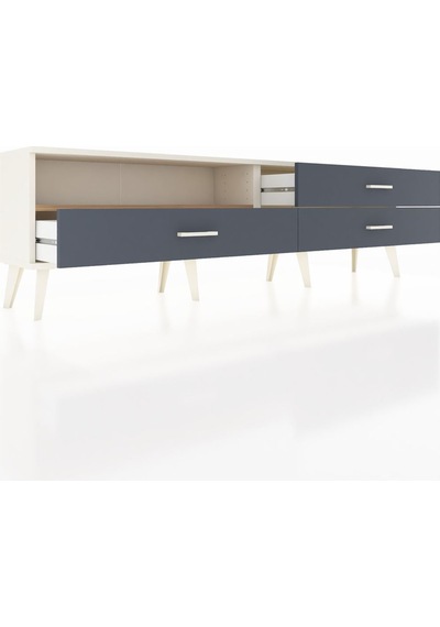 Arges Tv Ünitesi Tek Raflı 3 Çekmeceli 176x30x51 Aytaşı-çam/antrasit Atlas Çam/antrasıt Arges Tv Ünitesi Tek Raflı 3 Çekmeceli 176x30x51 Aytaşı-çam/antrasit Atlas Çam/antrasıt
