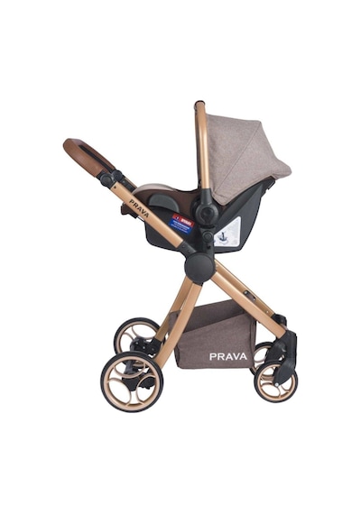 P14 Travel Sistem Bebek Arabası Kahve Gold