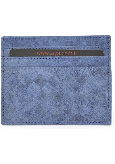 Ziya, Unisex Hakiki Deri Kartlık 1539852z05 Kot Mavi 1539852z05 822 Kot Mavi