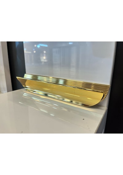 Etna Metal Kulp 192mm Altın Dolap Kapak Modern Tv Ünite Çekmece Mobilya Komidin Altın