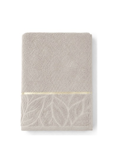 El Yüz Havlusu 50x90 Cm Kısmi Kadife Lunaria Collection 230 Gr Bej
