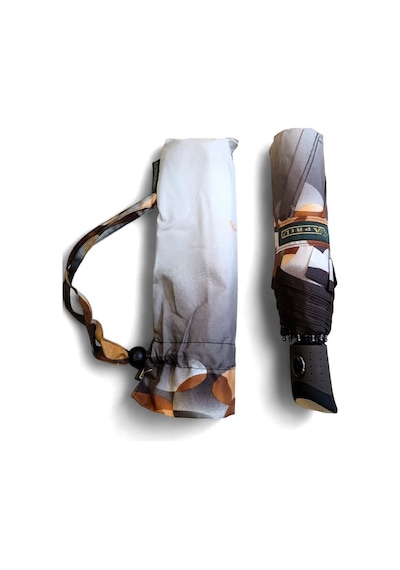 Baginn Snotline April Serisi Full Otomatik Kadın Şemsiye 90 Cm Çap Kapalı 30 Cm Çanta Boy Siyah