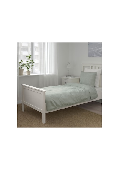 Ikea Bergpalm Tek Kişilik Nevresim Takımı 150 X 200 Cm Yeşil