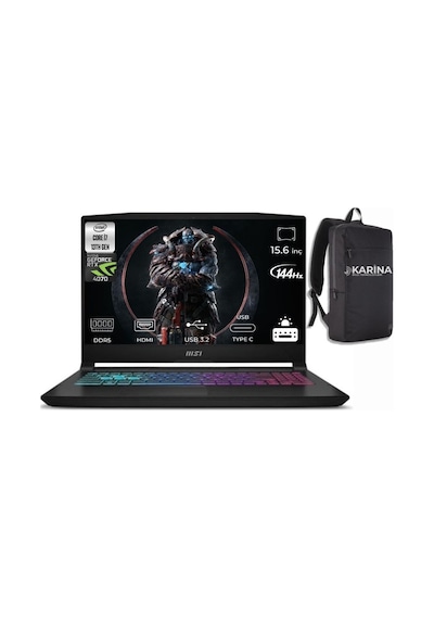 MSIKatana 15 B13vgk1874xtrk00 i7-13620H 24 GB 1 TB SSD RTX4070 15.6" Dos Dizüstü Bilgisayar