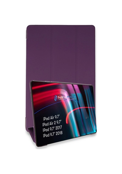 Apple İpad 5 Air 9.7 Kılıf Tablet Smart Kılıf - Mor