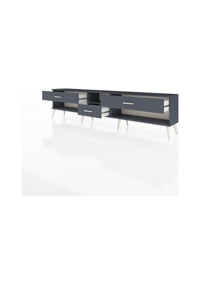 Arges Tv Ünitesi Tek Raflı 3 Çekmeceli 220x30x51 Antrasit-antrasit Antrasıt/antrasıt - Antrasıt Arges Tv Ünitesi Tek Raflı 3 Çekmeceli 220x30x51 Antrasit-antrasit Antrasıt/antrasıt - Antrasıt