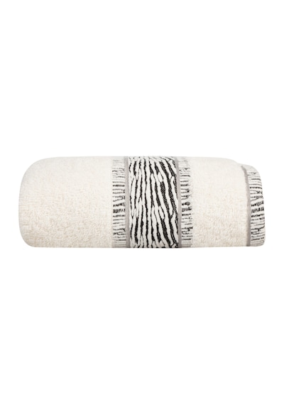 Mudo Home Penelope Zebra Yüz Havlusu 50x80 Beyaz